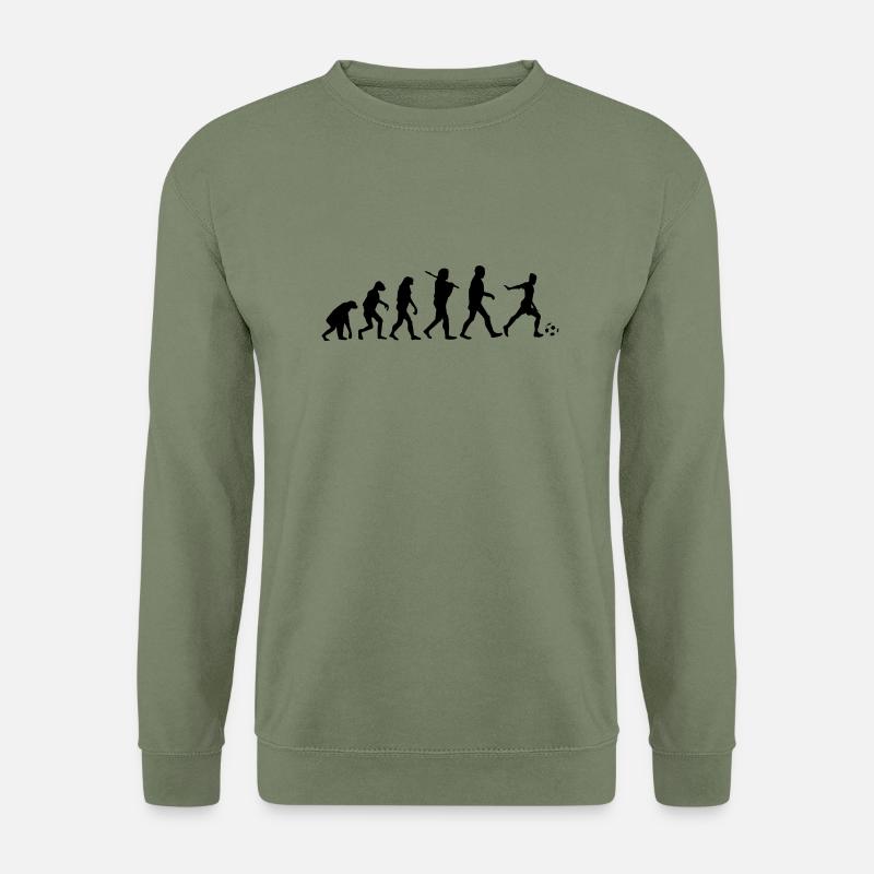 Evolution Fußball - Unisex Pullover - Armeegrün