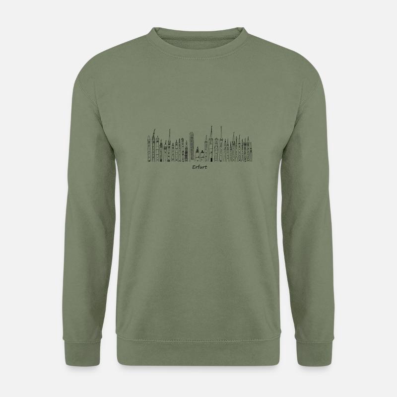 Erfurt - Unisex Pullover - Armeegrün