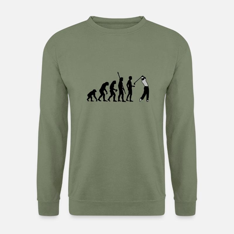 evolution_golf_b_2c - Unisex Pullover - Armeegrün