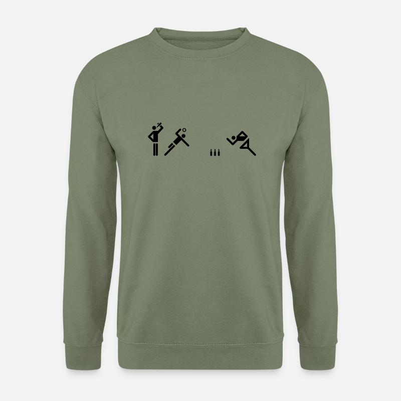 Flunkyball - Unisex Pullover - Armeegrün