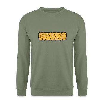 fischstäbchen lecker essen koch kinder gericht - Unisex Pullover - Armeegrün - Vorne - Alina (178cm) & Michal (187cm)