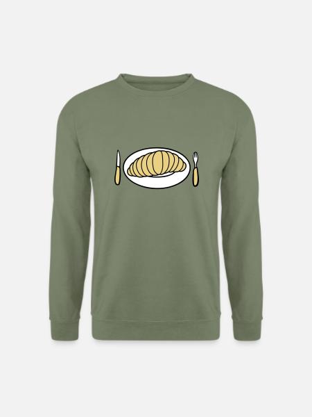 Huge disgusting larva - Unisex Sweatshirt - army green