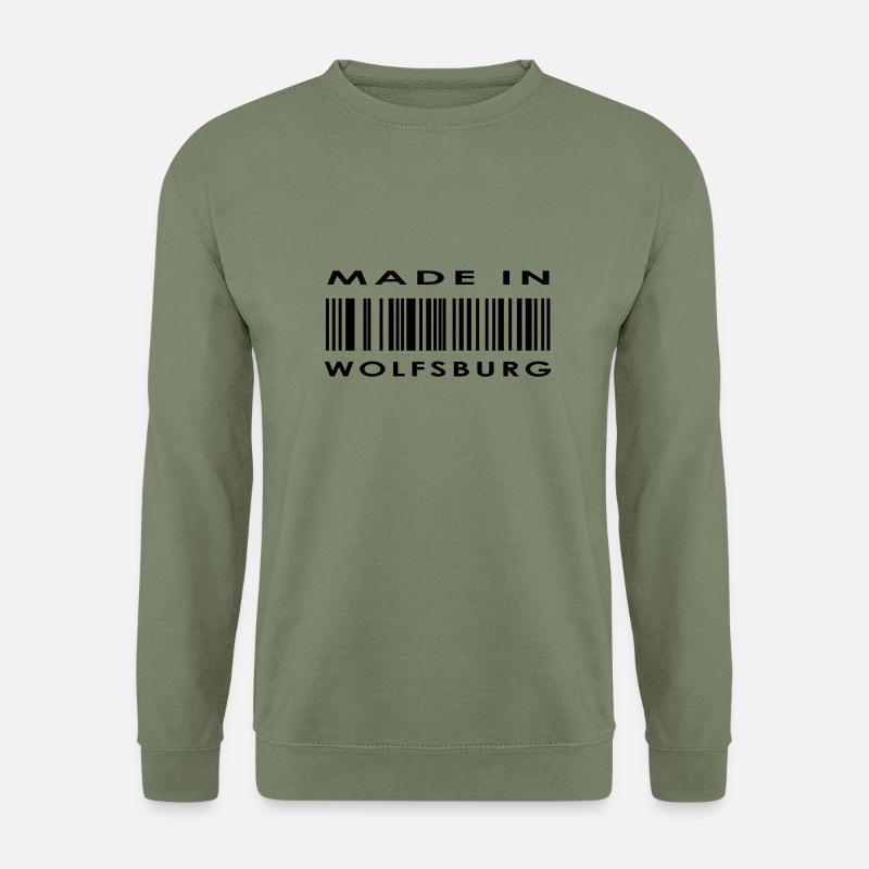 Wolfsburg - Unisex Pullover - Armeegrün