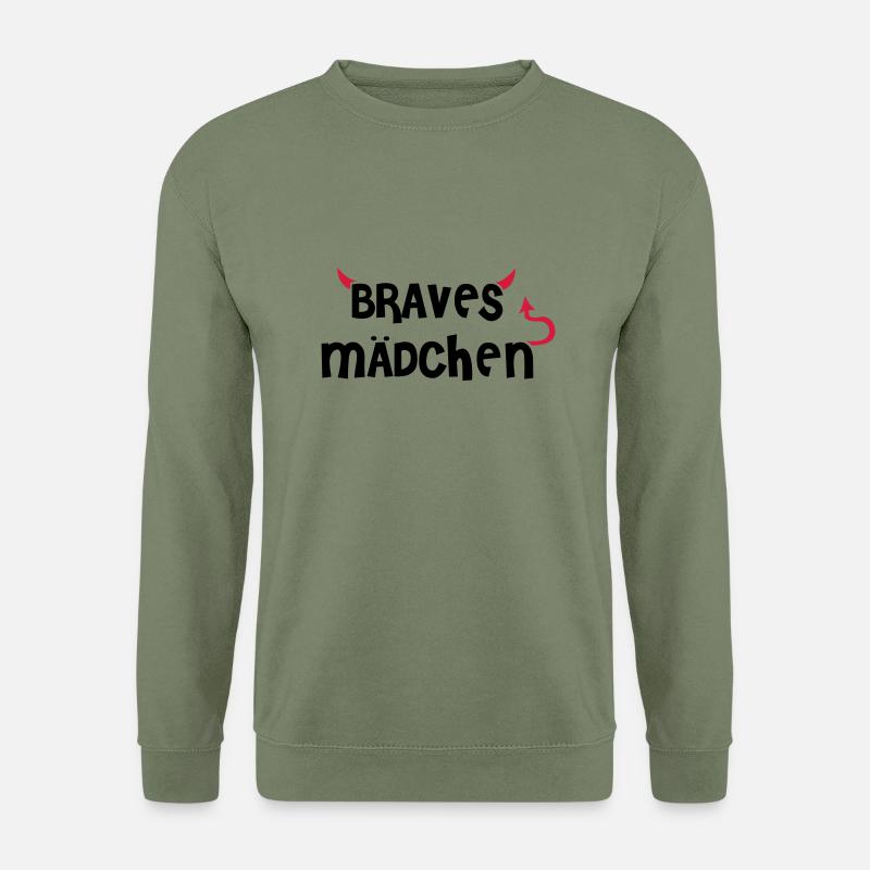 braves_maedchen - Unisex Pullover - Armeegrün