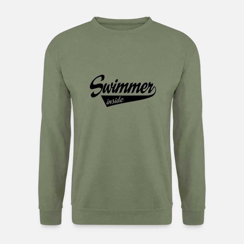swimmerinside - Unisex Sweatshirt - army green