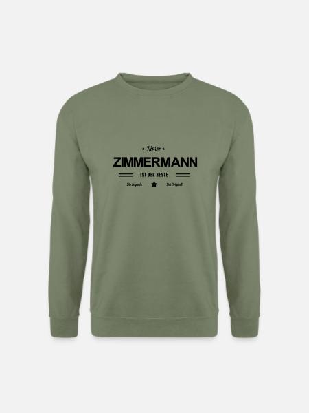 Bester Zimmermann - Unisex Pullover - Armeegrün
