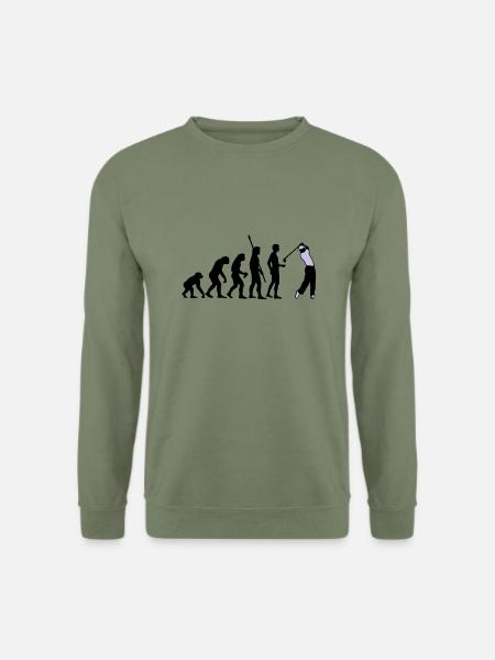 evolution_golf_b_2c - Sweat-shirt Unisexe - vert militaire