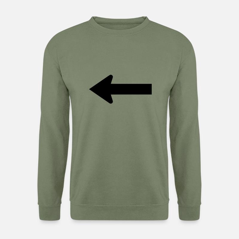 pfeil - Unisex Pullover - Armeegrün