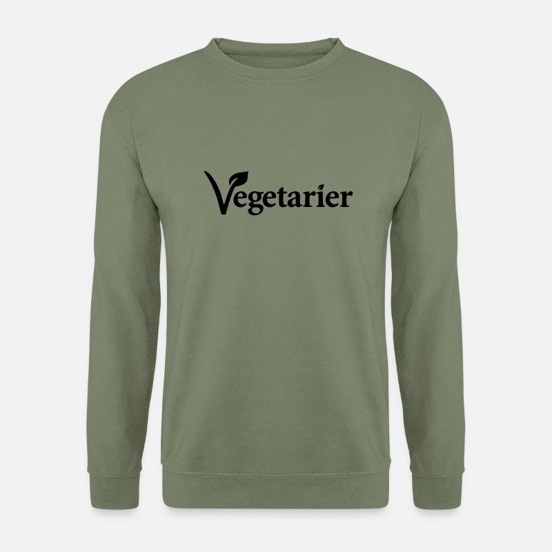 Vegetarier - Unisex Pullover - Armeegrün