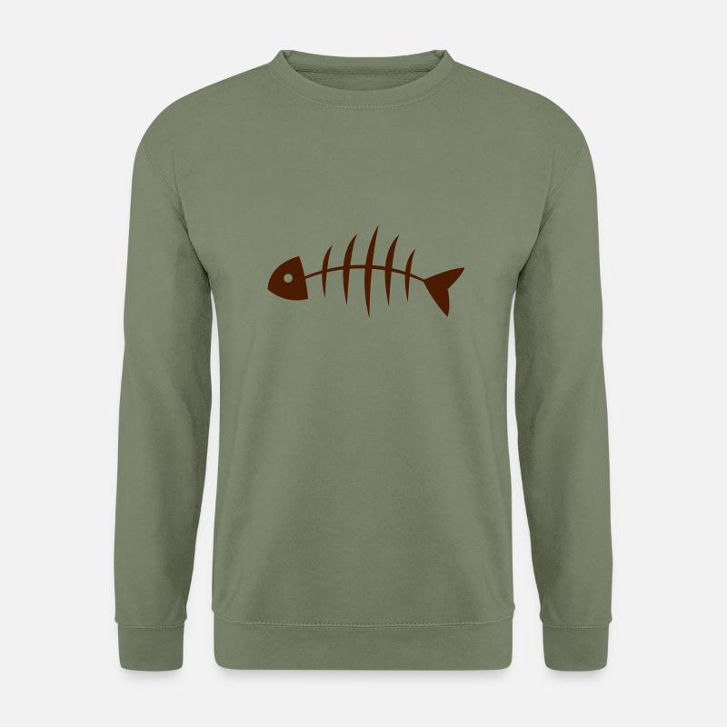 fisk - Unisex Pullover - Armeegrün