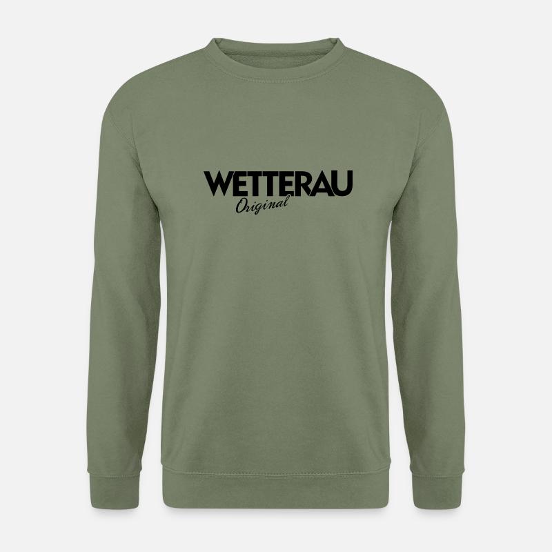 wetterau orginal - Unisex Pullover - Armeegrün