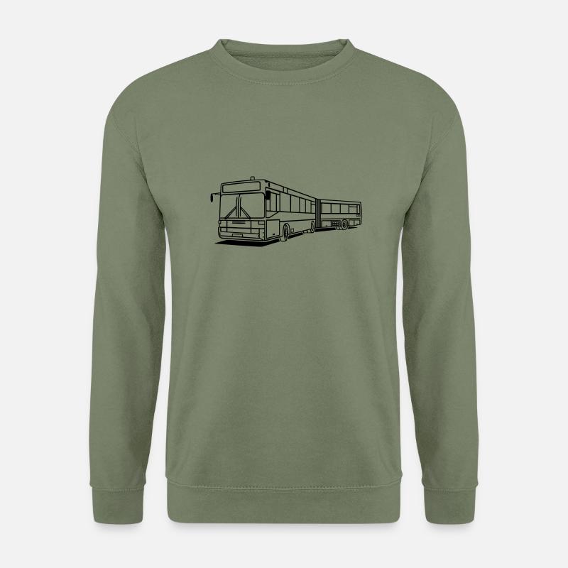 O 405 G Gelenkbus - Unisex Pullover - Armeegrün