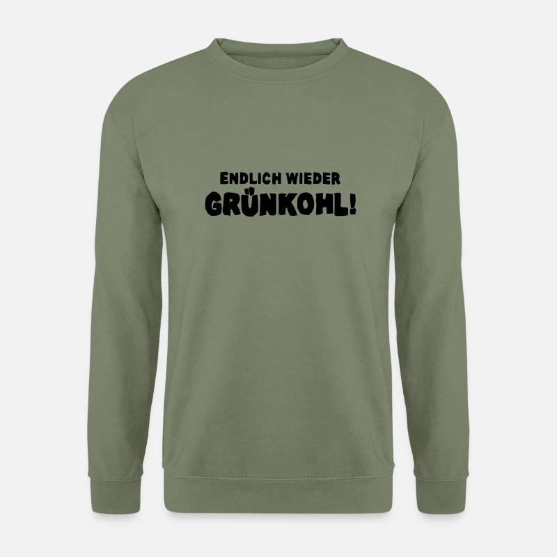 grünkohl - Unisex Pullover - Armeegrün