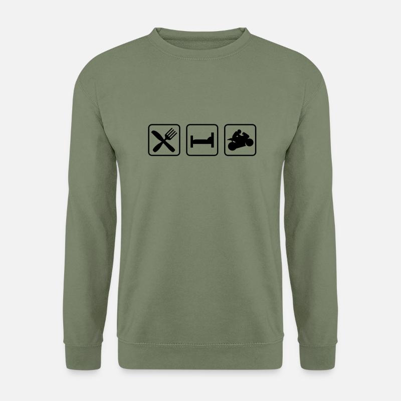 motorcycles - Unisex Pullover - Armeegrün