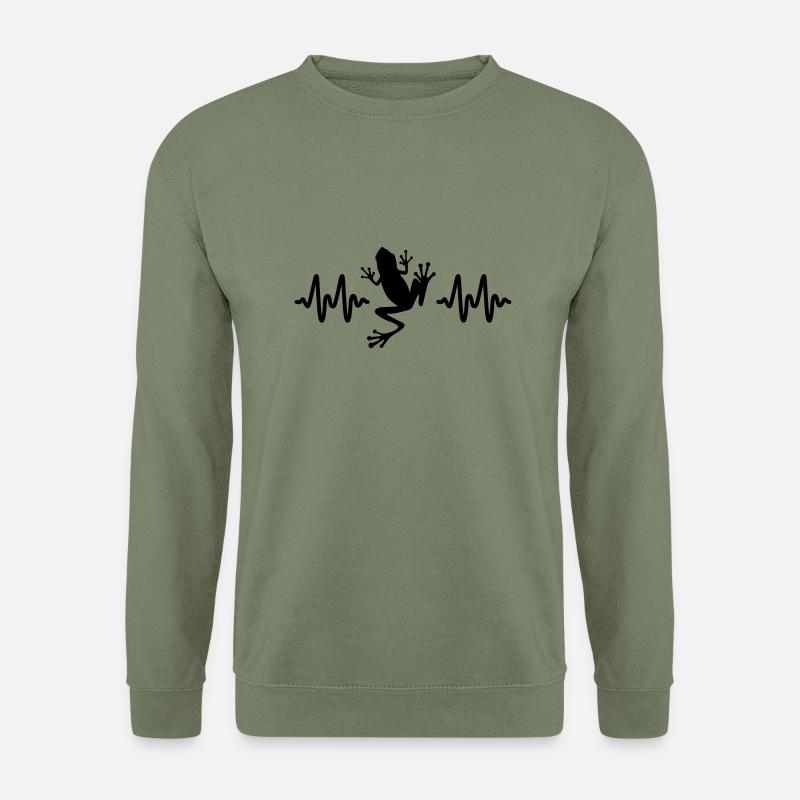Frosch - Unisex Pullover - Armeegrün