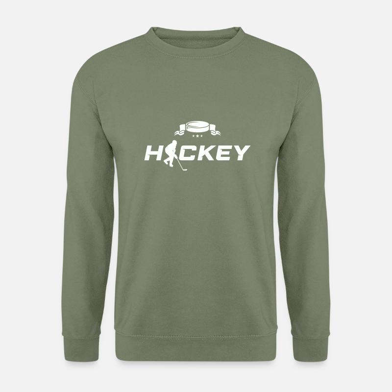 hockey - Unisex Pullover - Armeegrün