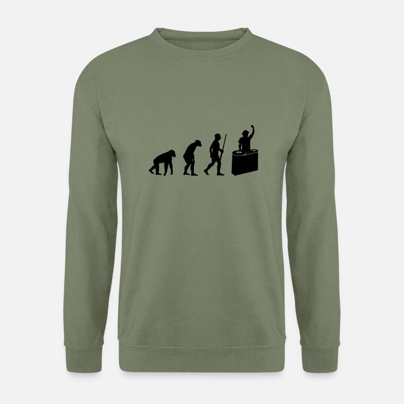 DeeJay Evolution - Unisex Pullover - Armeegrün