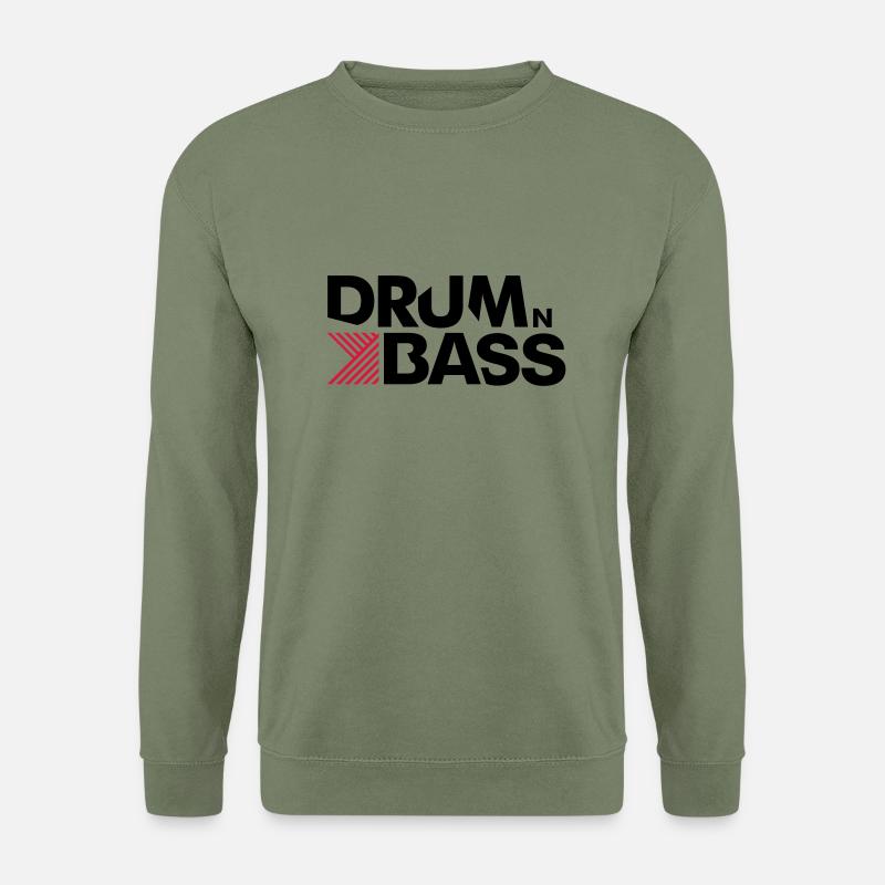 drumandbass - Unisex Pullover - Armeegrün