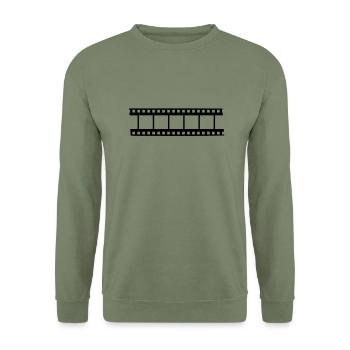 Kino - Unisex Pullover - Armeegrün - Vorne - Alina (178cm) & Michal (187cm)