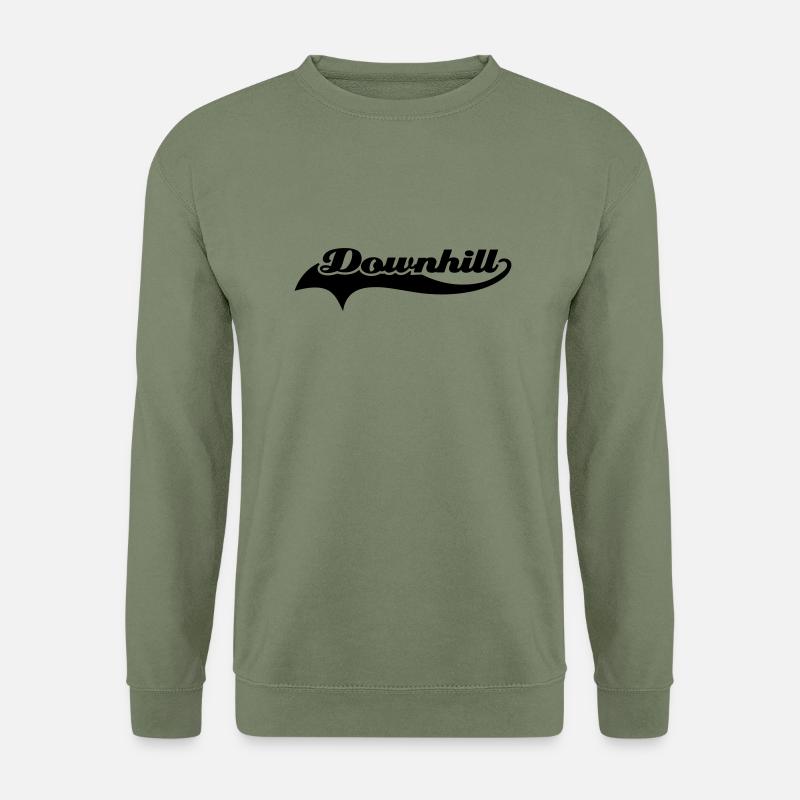 Downhill Schweif - Unisex Pullover - Armeegrün