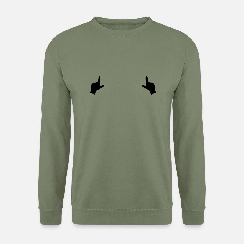 Frame hands - Unisex Sweatshirt - army green