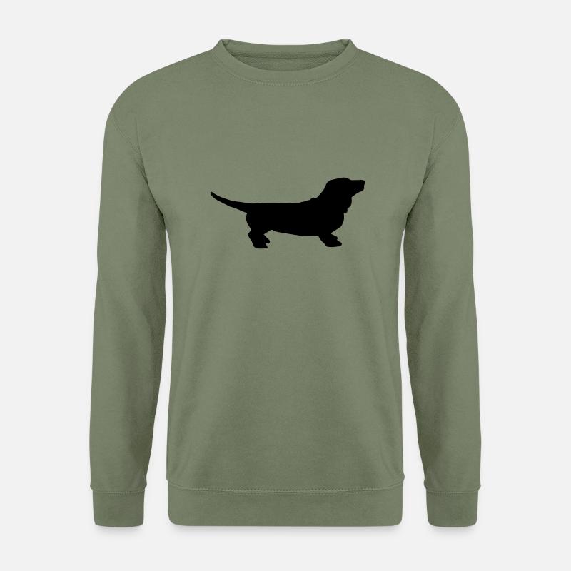 dackel - Unisex Pullover - Armeegrün