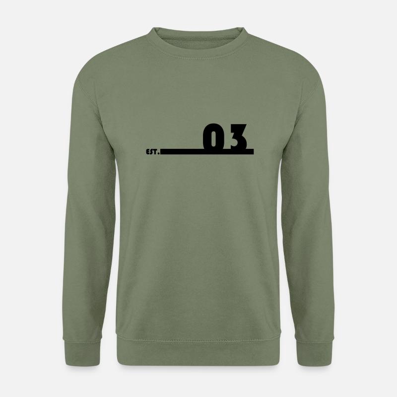 03_Black_Bauhaus93 - Unisex Pullover - Armeegrün