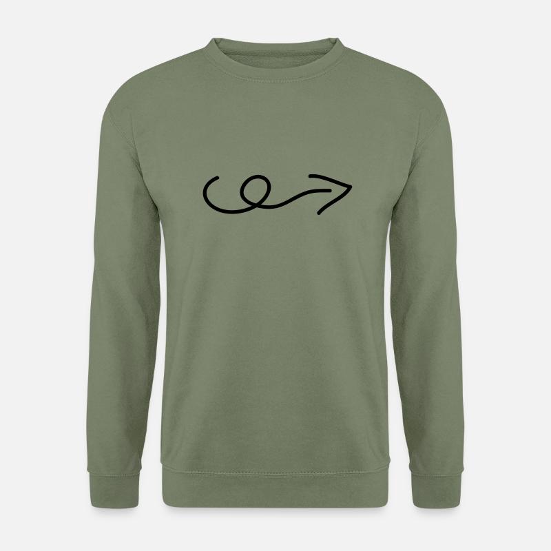 pfeil - Unisex Pullover - Armeegrün