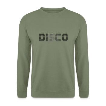 Disco - Unisex Sweatshirt - army green - Front - Alina (178cm) & Michal (187cm)