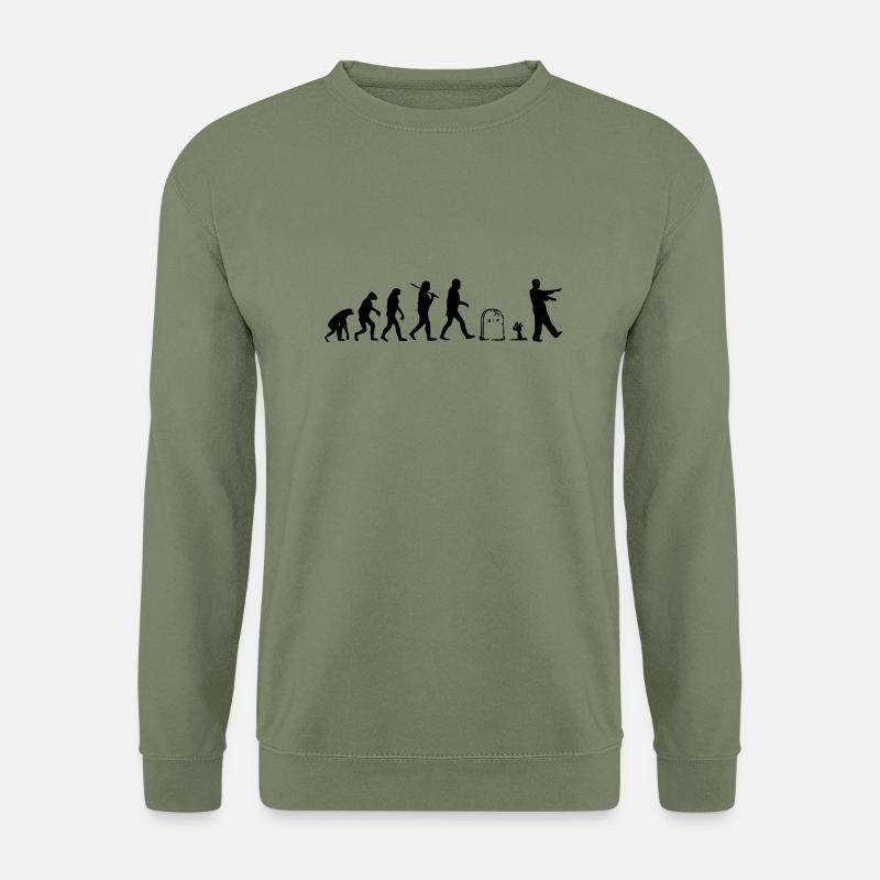 Evolution - Sweat-shirt Unisexe - vert militaire