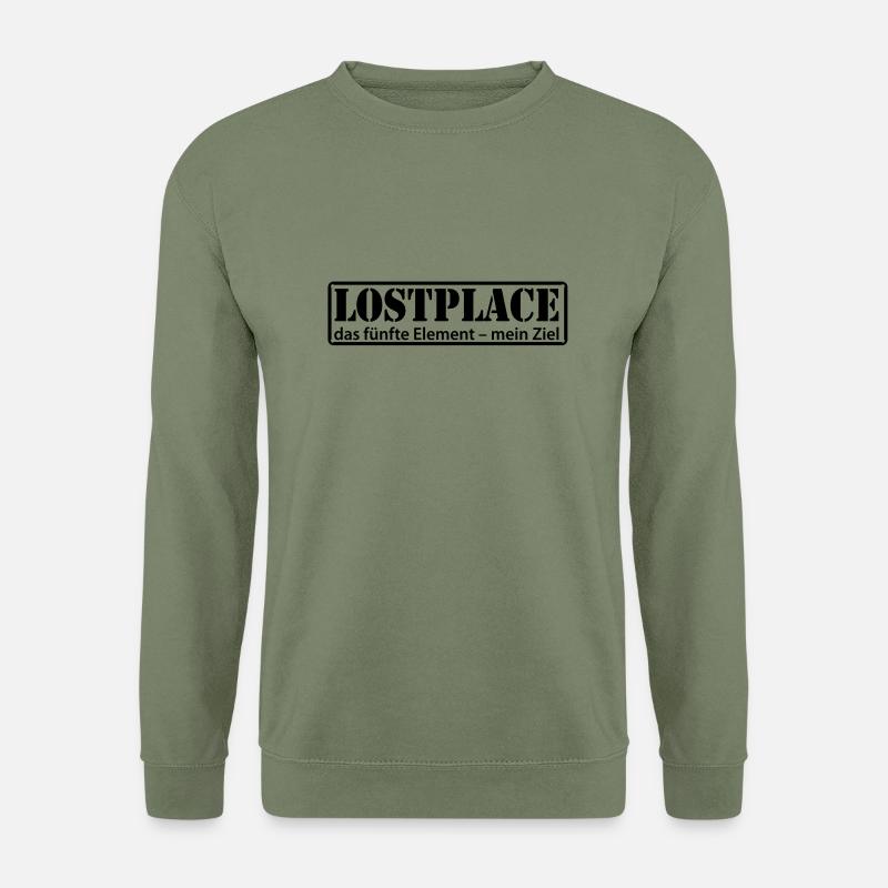 LP-Schild - Unisex Pullover - Armeegrün