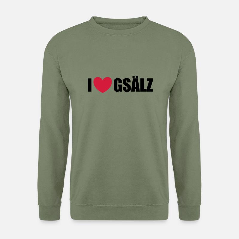 Gsälz - Unisex Pullover - Armeegrün