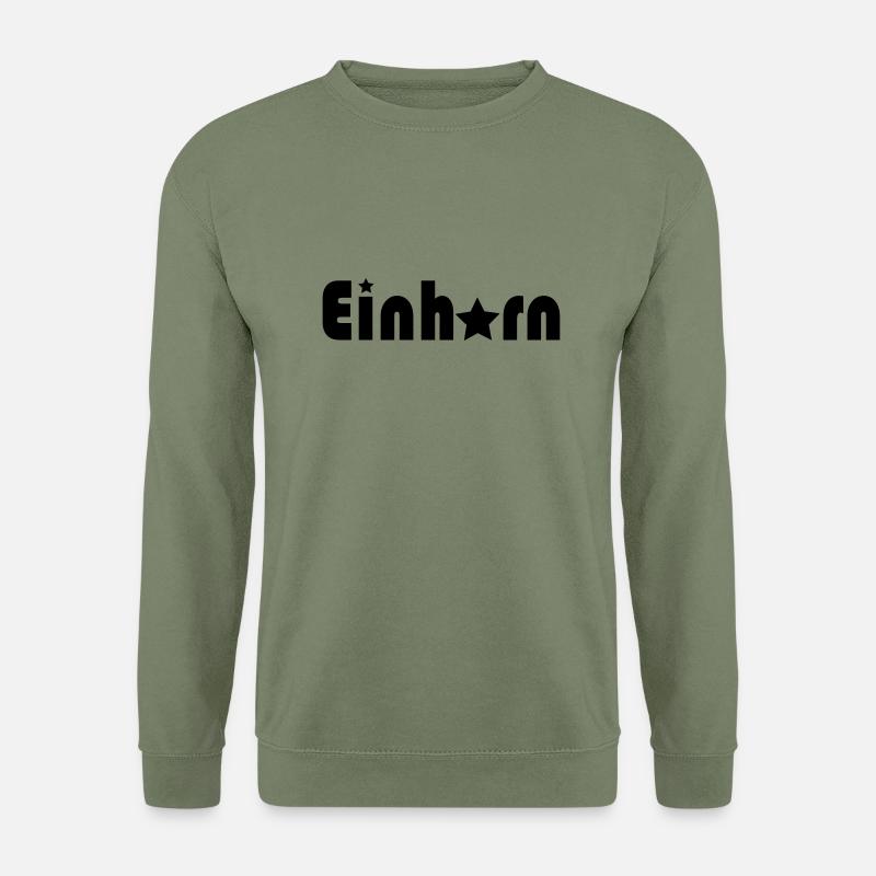 Einhorn - Unisex Pullover - Armeegrün