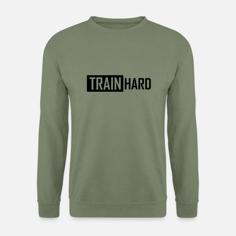 train hard - Unisex Sweatshirt - army green
