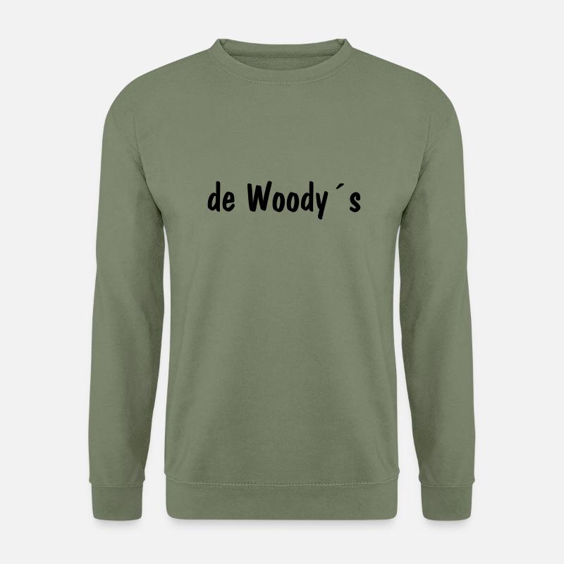 deWoodys FAN - Unisex Pullover - Armeegrün