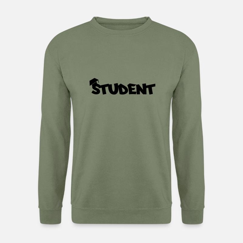 student - Unisex Pullover - Armeegrün