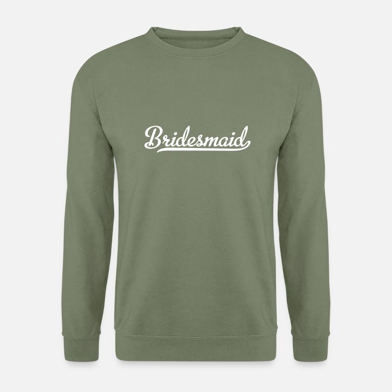 Brautjungfer - Unisex Pullover - Armeegrün