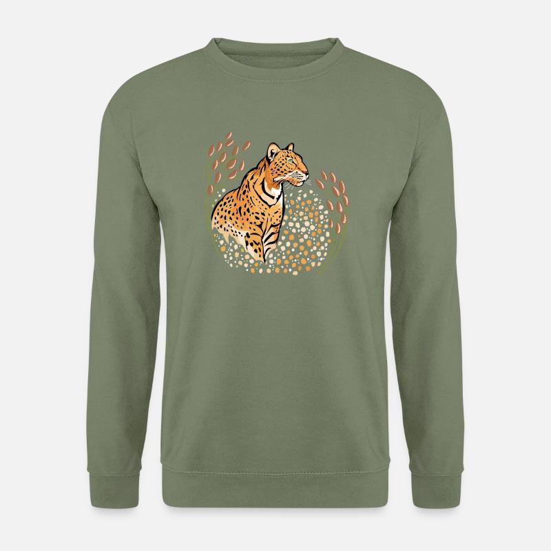 Panther - Unisex Pullover - Armeegrün