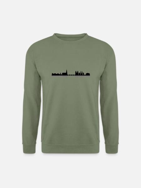 Skyline - Heidelberg - Unisex Pullover - Armeegrün