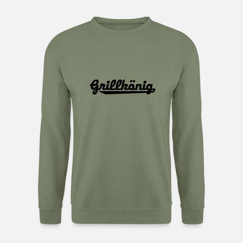 Grillen - Unisex Pullover - Armeegrün
