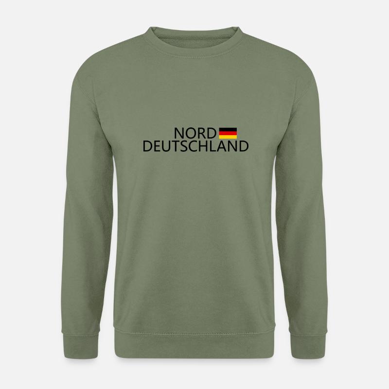 Nord Deutschland - Unisex Pullover - Armeegrün