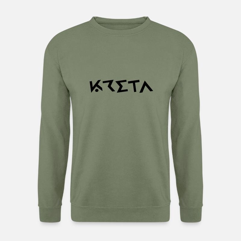 Kreta - Unisex Pullover - Armeegrün