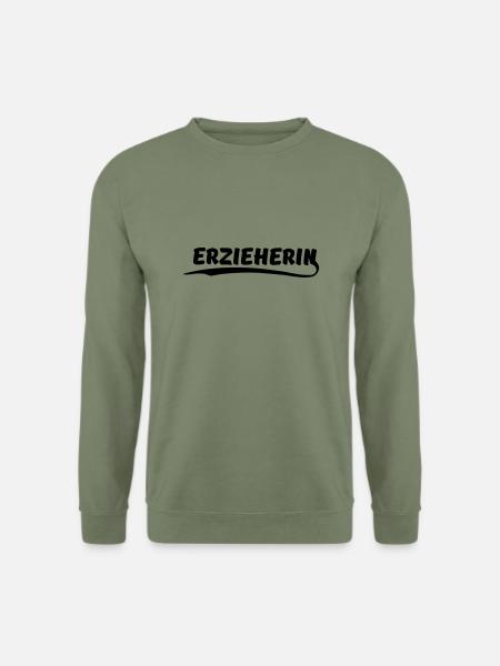 erzieherin - Unisex Pullover - Armeegrün