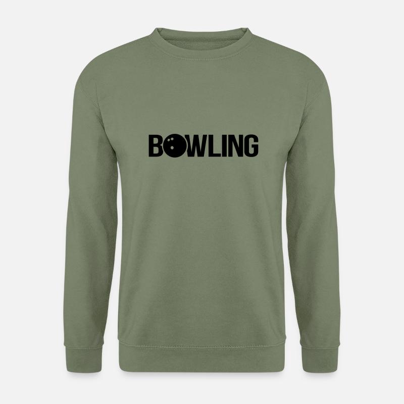 bowling - Unisex Pullover - Armeegrün