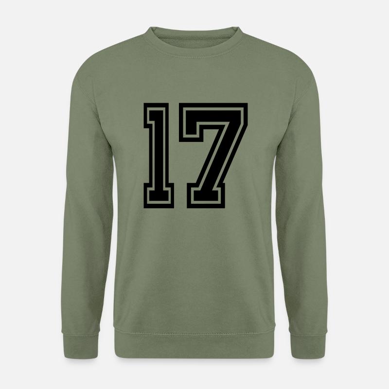 17 - Unisex Pullover - Armeegrün