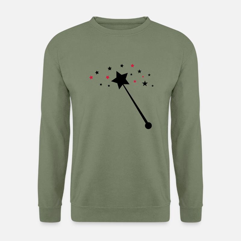 zauberstab_02 - Unisex Pullover - Armeegrün