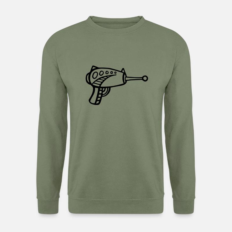 Blaster,Pistole, - Unisex Pullover - Armeegrün