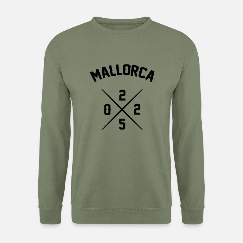 mallorca 2025 - Unisex Pullover - Armeegrün