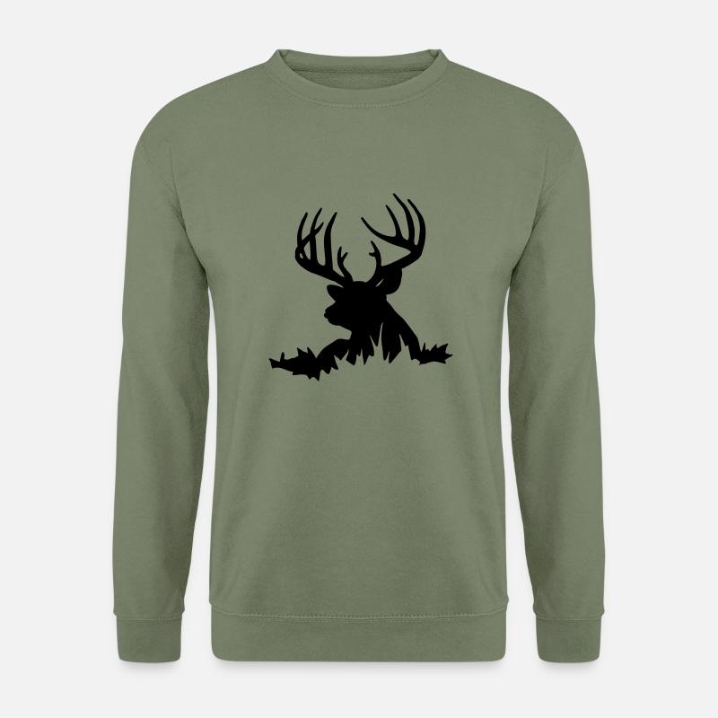 deer doe - Unisex Sweatshirt - army green