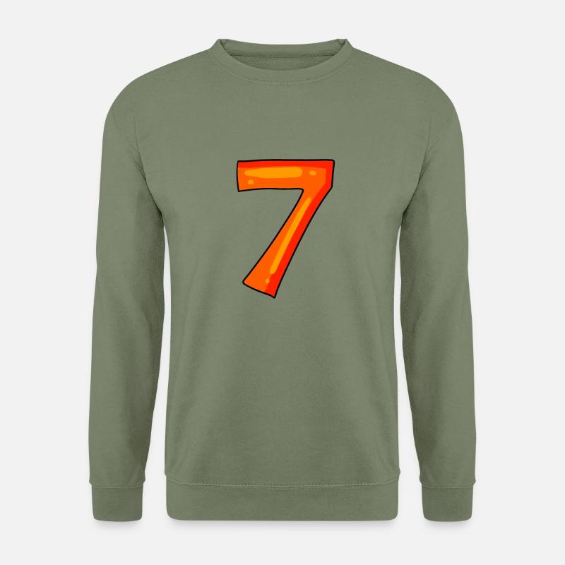 7 - Unisex Pullover - Armeegrün